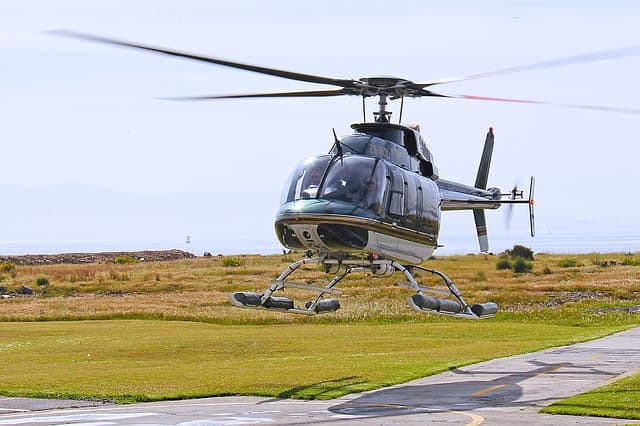 A Helicopter Ride In Gangtok City