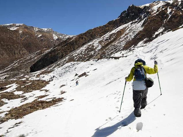 Ladakh mountain climbing