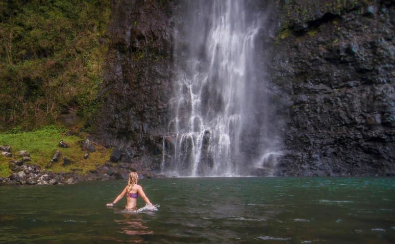 Harvalem Waterfall, Sanquelim Village, North Goa