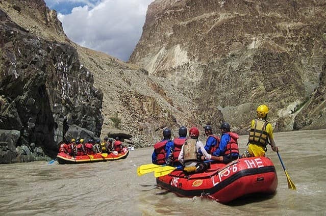 Indus River Rafting In India Ladakh, Jammu & Kashmir