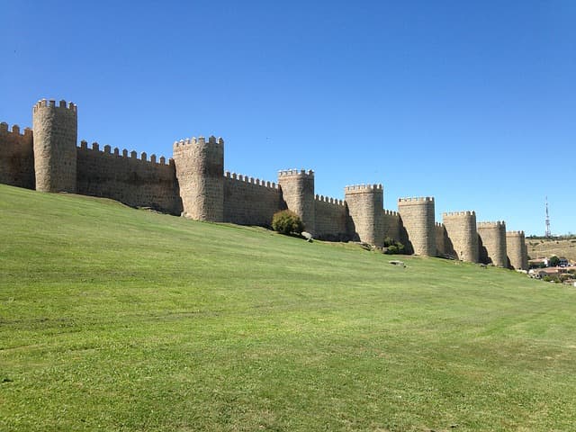 Avila Spain The Medieval Town