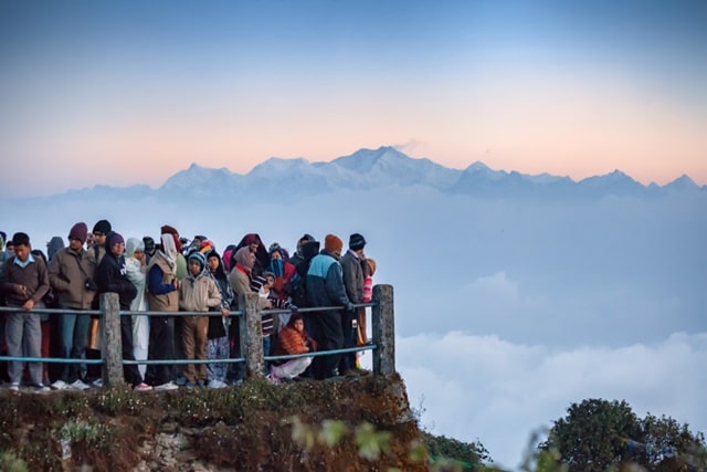 Tiger Hill another very famous tourist place in Darjeeling