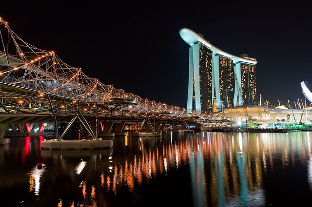 The Helix Bridge Singapore