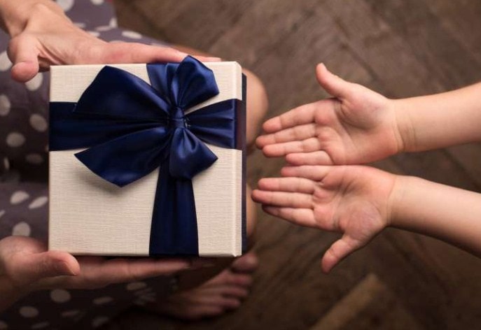 Use Both Hands To Receive Gifts