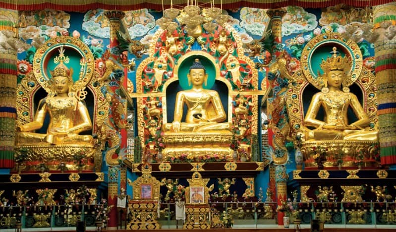 Tibetan Golden Temple Coorg