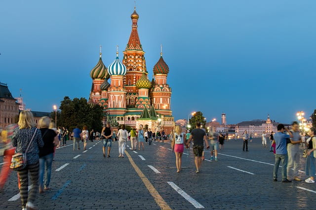 Russia For Colorful Cathedrals