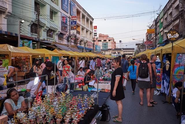 Krabi Town Walking Street