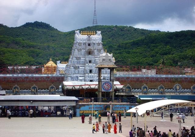 Places Near Bangalore  Tirupati Balaji Temple Chennai