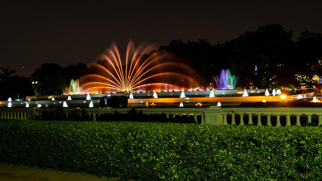 Prem Mandir Fountain Show