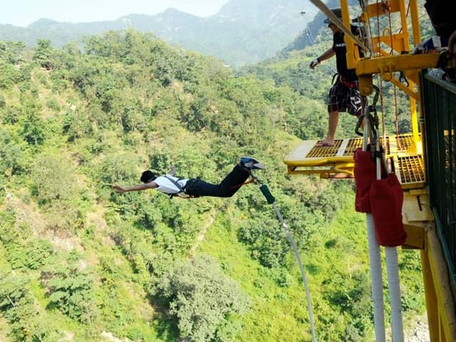 Bungee Jumping In Rishikesh Tourism