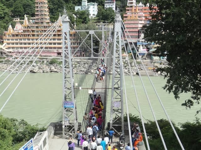 Laxman Jhula Bridge Rishikesh Uttarakhand