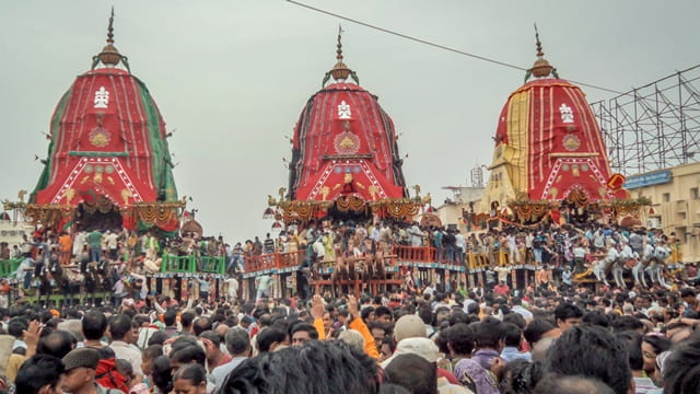 Things To Do In Puri Char Dham India: Engage In Rath Yatra