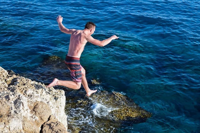 Little Bay Anguilla Cliff Jump