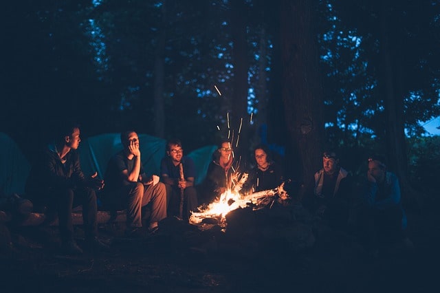 Night Camp And Bonfire Rishikesh Tourism