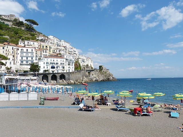 Spiaggia Grande Beach Positano Beach