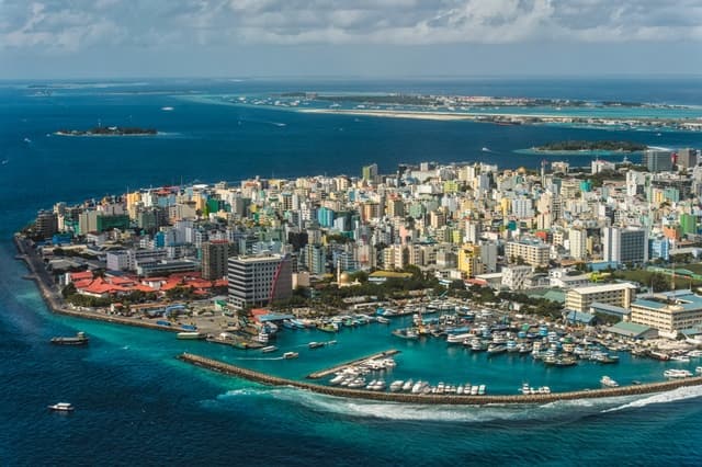 Male City Maldives Beach