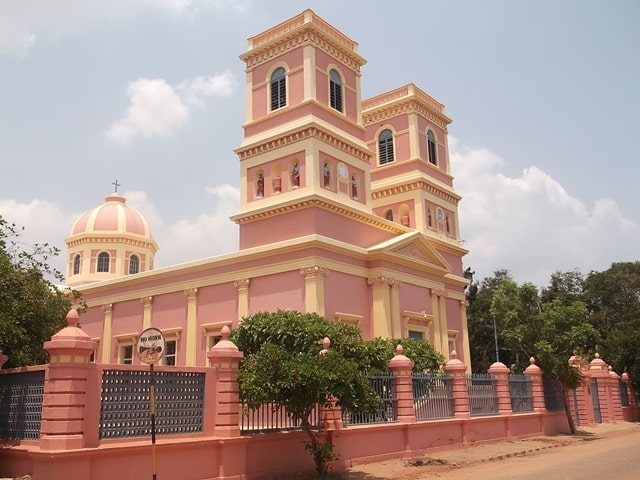 Eglise De Notre Dame Des Anges Pondicherry