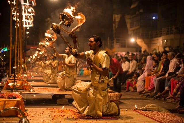 Prayagraj (Allahabad) Triveni Sangam Aarti