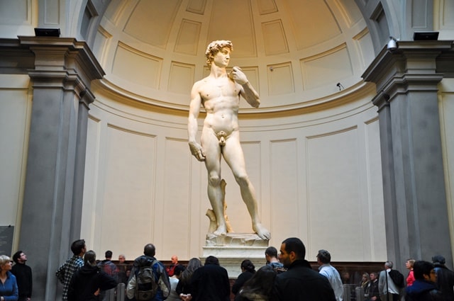 Places to visit in Florence Italy : Galleria Dell'Accademia Florence