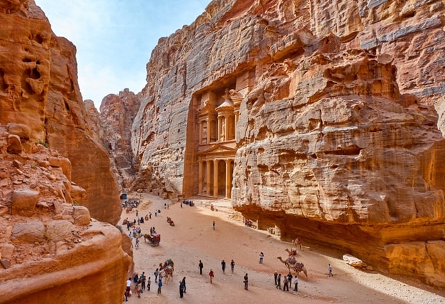 Ancient City Of Petra Abandoned