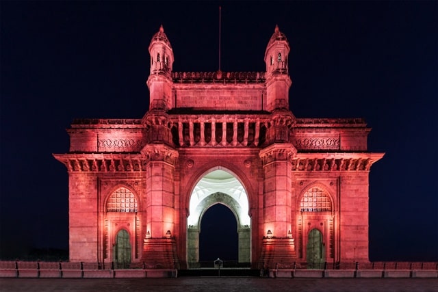 Gateway Of India At Night