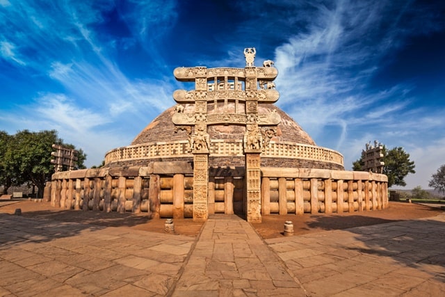 Sanchi Stupa, Madhya Pradesh Historical Monuments Of India