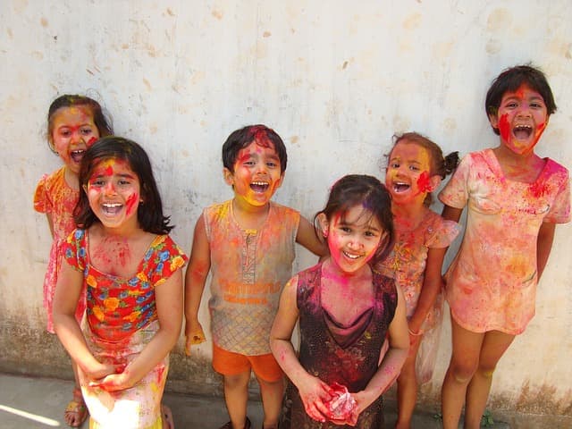 Holi Celebration In Mumbai, Maharashtra