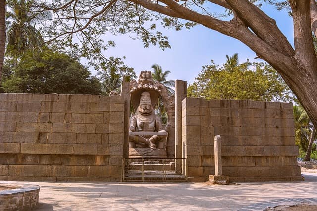 Tourist Spot Of Hampi The Monkey Temple