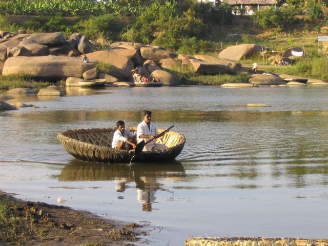 Hampi Sightseeing Riverside Ruins