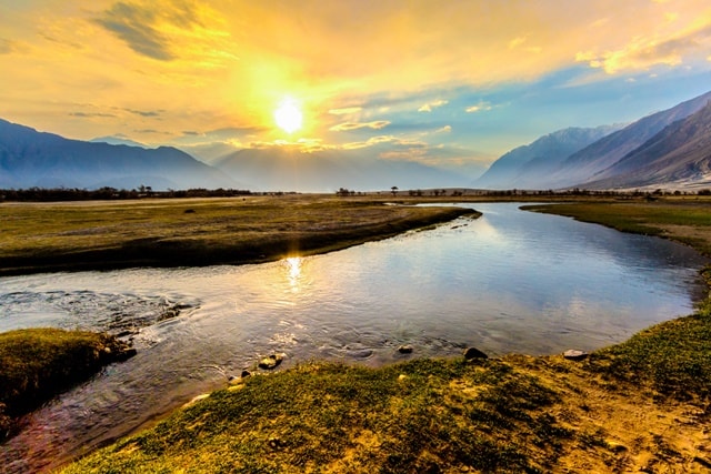 Sunrise at Nubra Valley