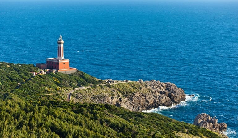 The Punta Carena Lighthouse