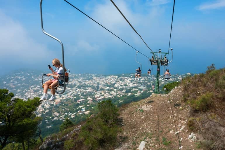 Climb The Mount Solaro With Chairlift