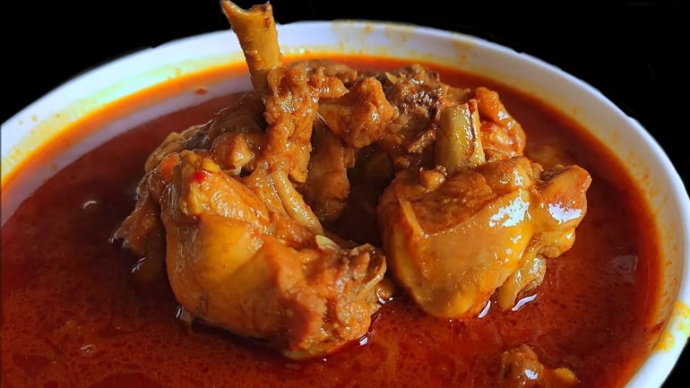 ErachiVarutharacha Curry (Fried-Ground Mutton Curry)