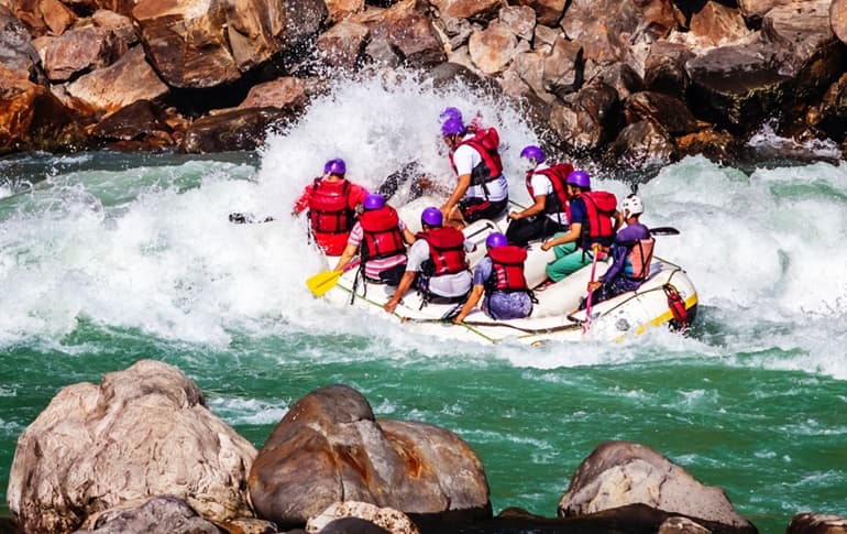 River Rafting In Seti River