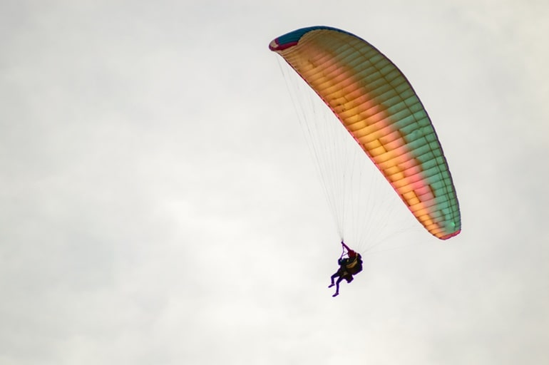 Skydiving Above Everest